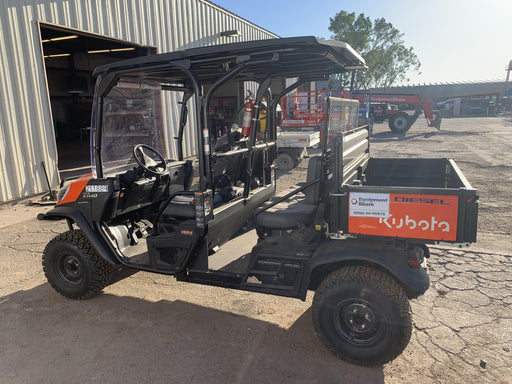 2022 Kubota RTV-X1140W-H Plastic Canopy, Windshield Acrylic Clear, LED Strobe Light, Wire Harness Kit, Back up Alarm