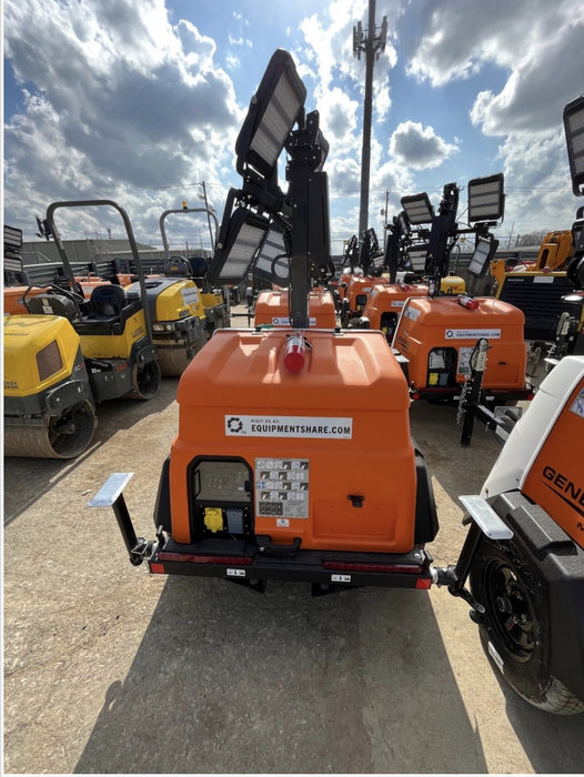 2024 Generac MLT2 Diesel, Flex Switch 120V Input, Powerzone Controller, 
(4) 320W LED Lights, 4kW Generator, 39.9 Gal Fuel Tank, 2" Ball, T3