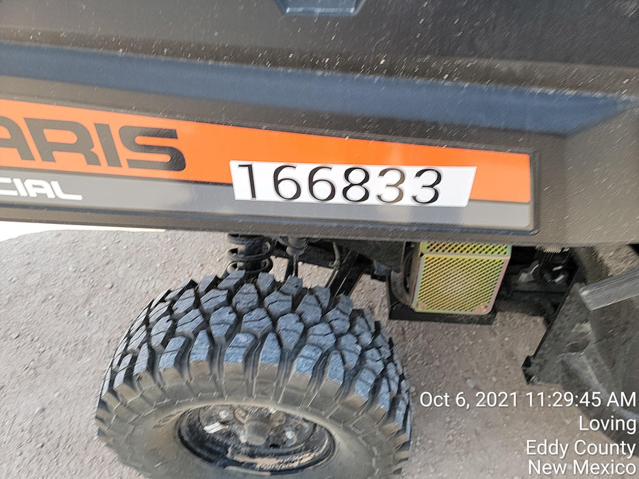 2021 Polaris Pro XD 4000D AWD Canopy, Diesel, 4-6 Passenger, LED Strobe, Rearview Mirror