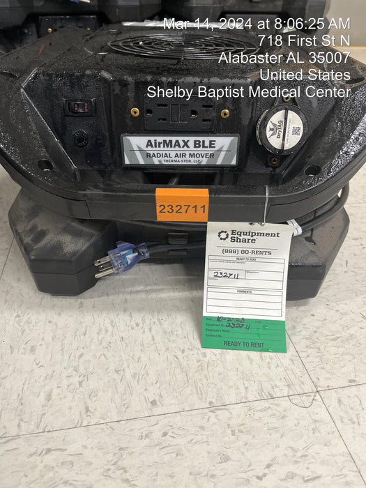 2022 PHOENIX AirMAX Radial Air Mover