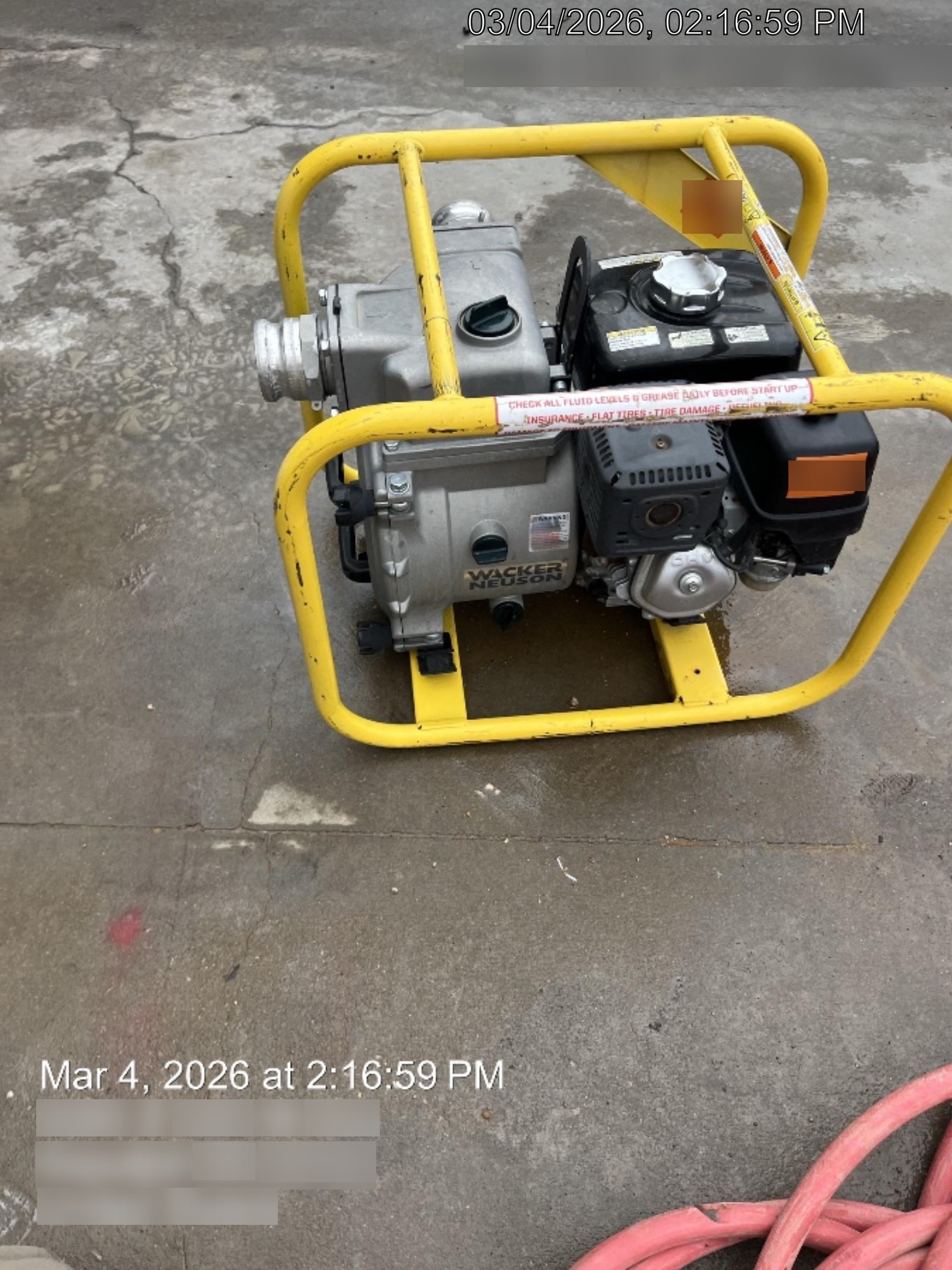 2020 WACKER NEUSON PT3A