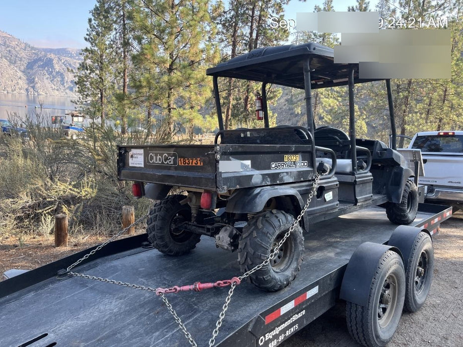 2021 Club Car CA1700D Canopy, Diesel, 4 Passenger