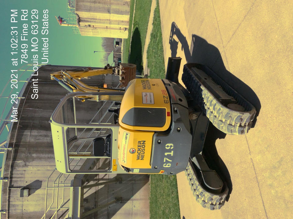 2017 Wacker Neuson EZ28 Wacker Neuson E0506-EZ28-MX - Track/LGD/CAN/VDS/12, 18, 24" Buckets