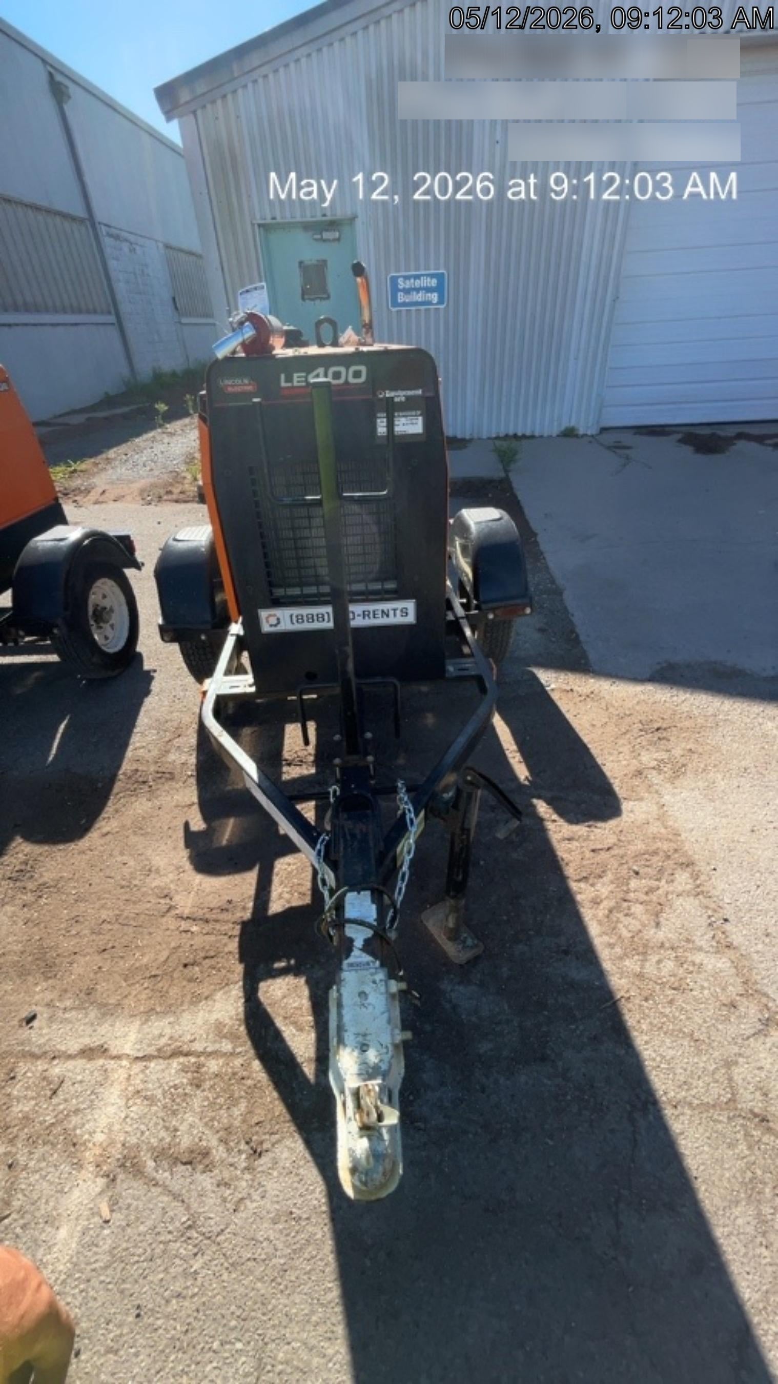 2022 Lincoln Electric LE400 Kubota V1505, Trlr, Cable Rack, Light Kit, ES Decals, T3