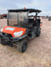2021 Kubota RTV-X1140W-H Plastic Canopy, Windshield Acrylic Clear, LED Strobe Light, Wire Harness Kit, Back up Alarm