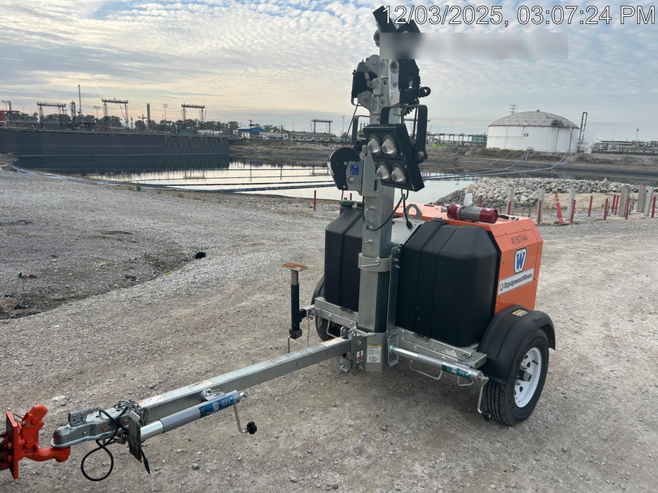 2024 Wanco WLTT-4MM4K Diesel, Deep Sea Controller, Shore Power Plug, Auto Start, (4) 350W LED Floodlights, 4kW Generator, 60 Gal Fuel Tank, 2" Ball, T3