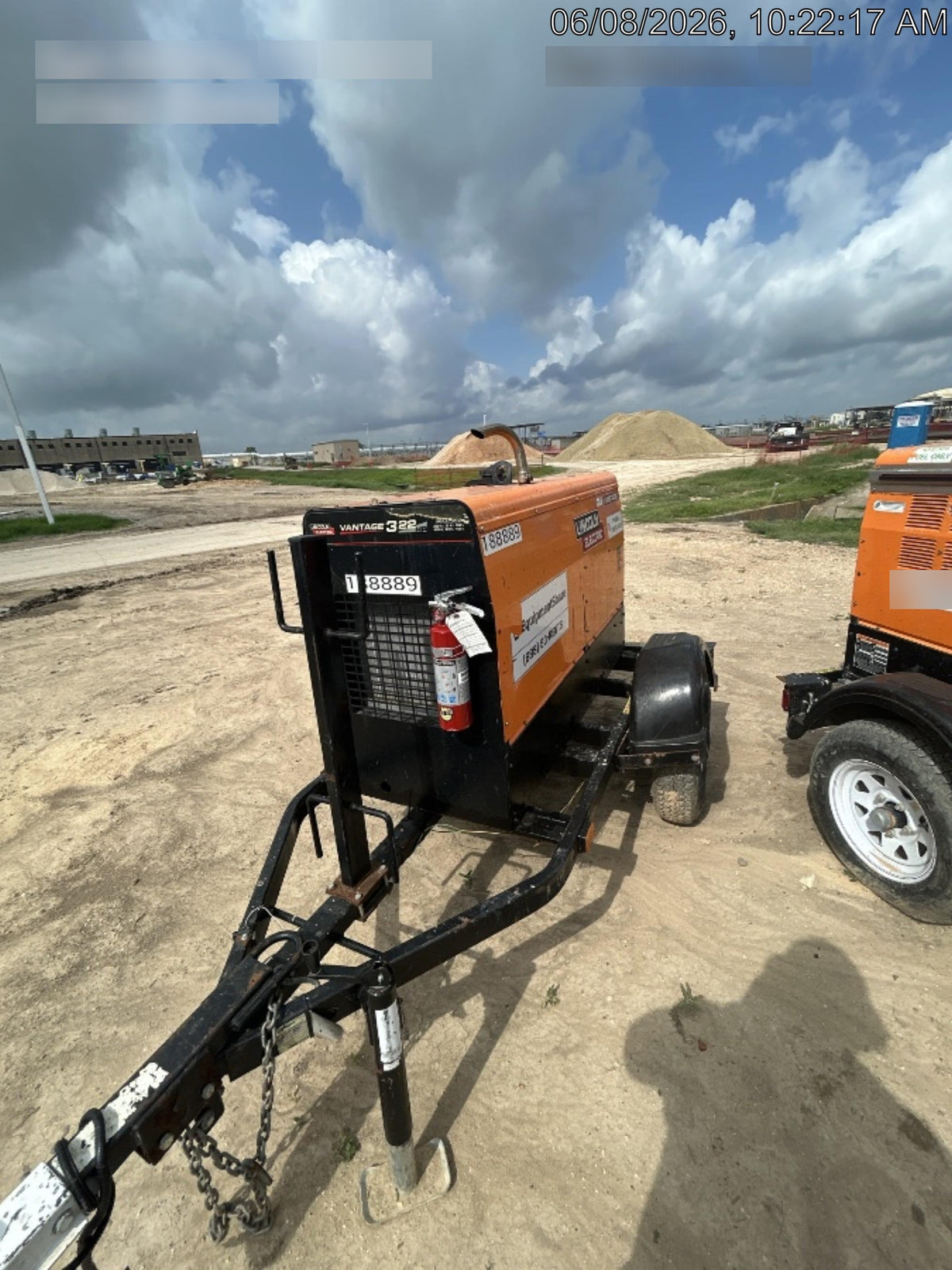 2022 Lincoln Electric LE400 Kubota V1505, Trlr, Cable Rack, Light Kit, ES Decals, T3