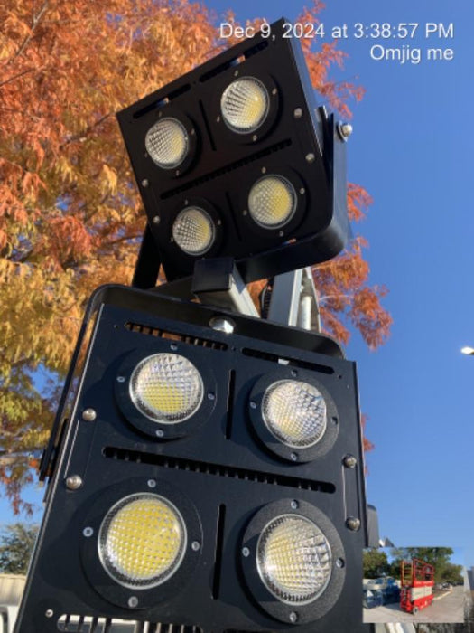 2024 Wanco WLTT-4MM4K Diesel, Deep Sea Controller, Shore Power Plug, Auto Start, (4) 350W LED Floodlights, 4kW Generator, 60 Gal Fuel Tank, 2" Ball, T3