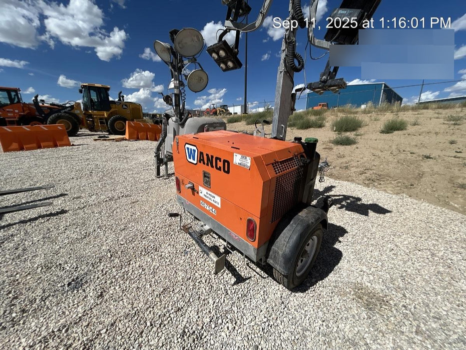 2024 Wanco WLTT-4MM4K Diesel, Deep Sea Controller, Shore Power Plug, Auto Start, (4) 350W LED Floodlights, 4kW Generator, 60 Gal Fuel Tank, 2" Ball, T3