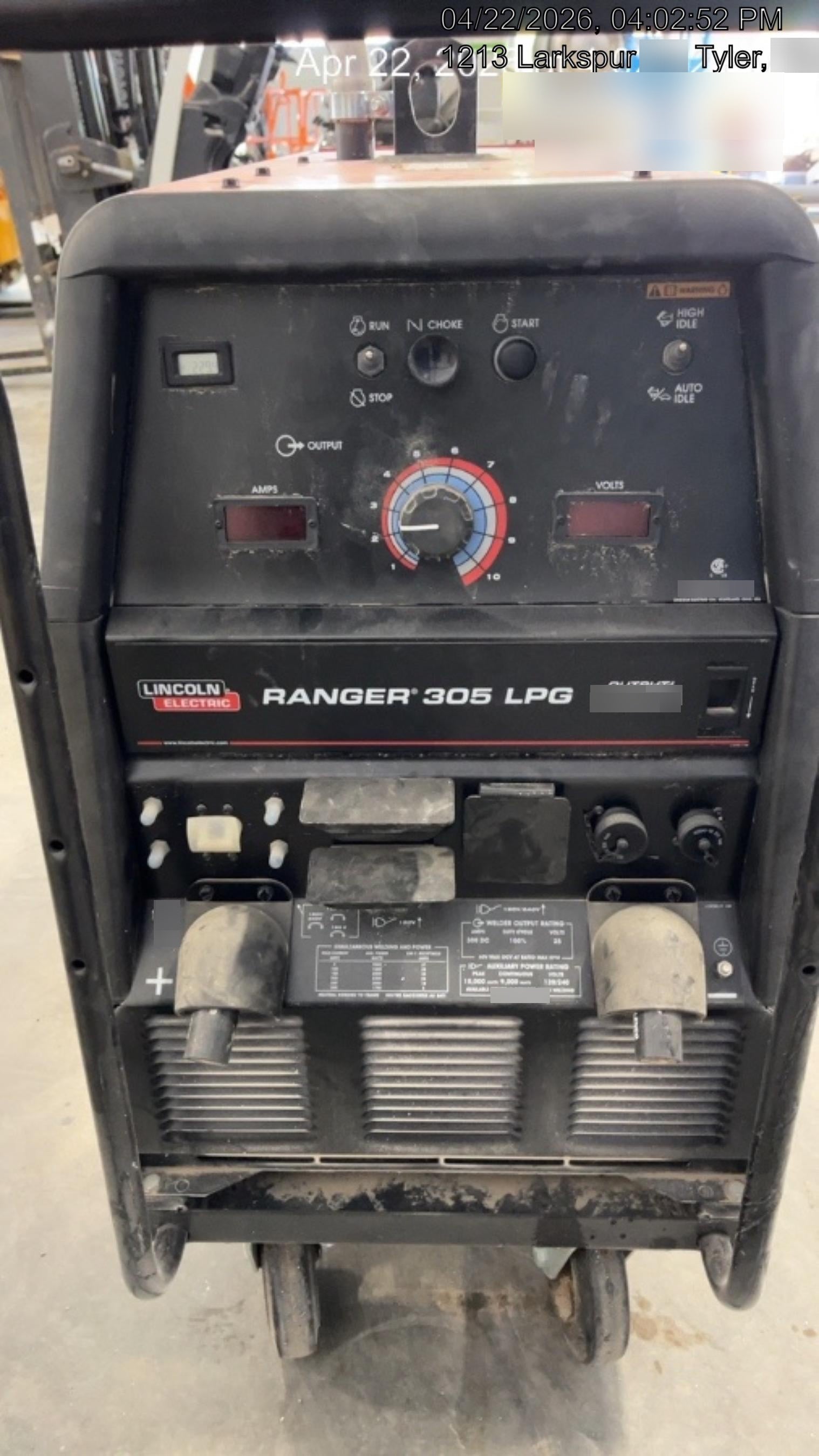 2025 LINCOLN ELECTRIC Ranger 305 LPG