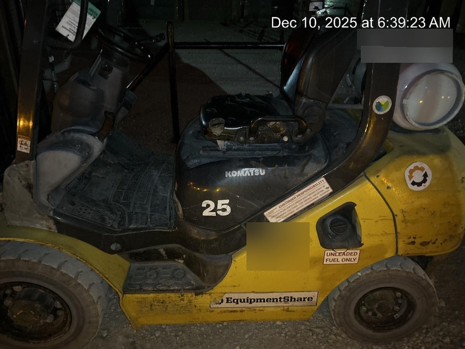 2018 KOMATSU FG25HT-16