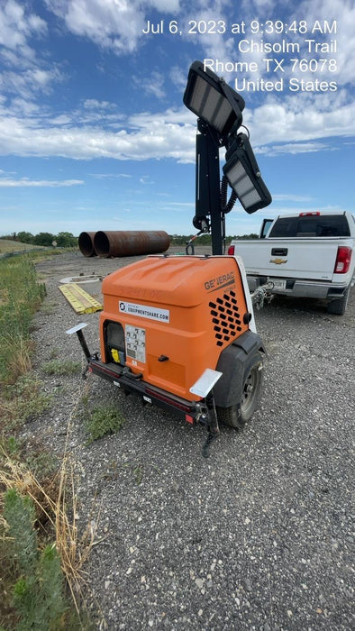 2023 Generac MLT2 Diesel, Flex Switch 120V Input, Powerzone Controller, (4) 320W LED Lights, 4kW Generator, 39.9 Gal Fuel Tank, 2" Ball, T3