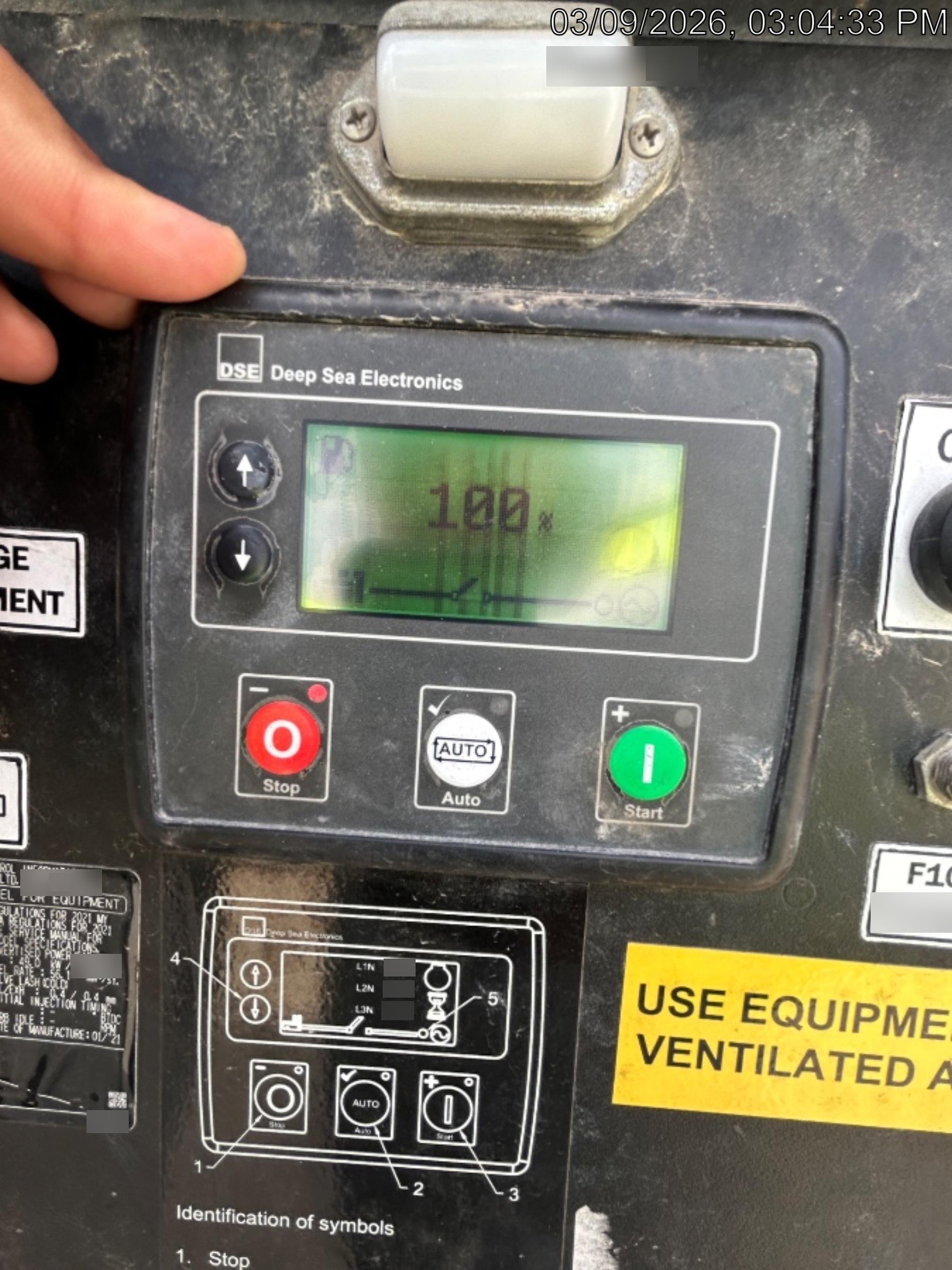 2021 ATLAS COPCO QAS45 CWK
