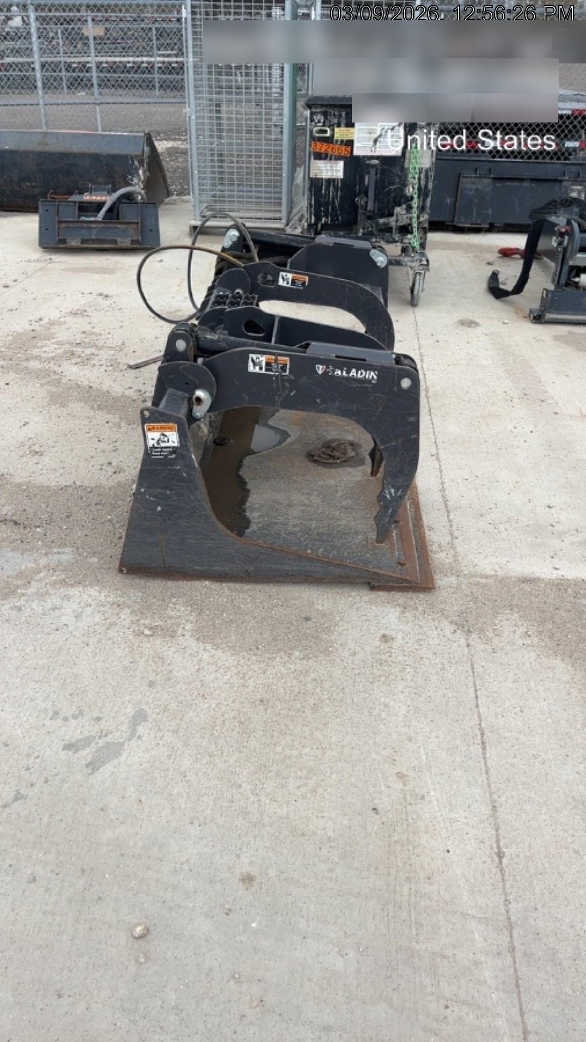 2022 PALADIN UTILITY GRAPPLE 11876-0022