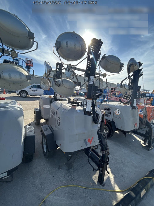 2018 Wacker Neuson LTV6L-MH Wacker Neuson LTV6L Mobile Light Tower w/Fuel Level Sensor Installed