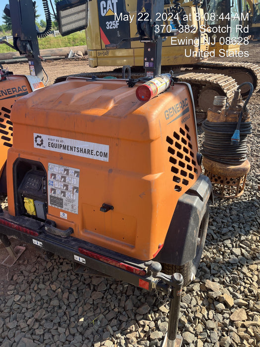 2023 Generac MLT2 Diesel, Flex Switch 120V Input, Powerzone Controller, 
(4) 320W LED Lights, 4kW Generator, 39.9 Gal Fuel Tank, 2" Ball, T3