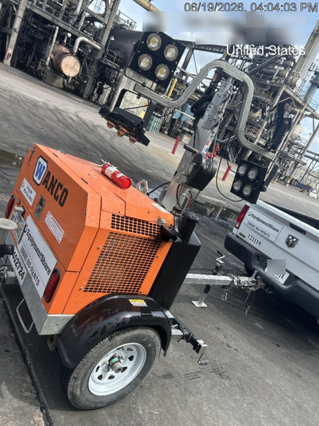 2024 Wanco WLTT-4MM4K Diesel, Deep Sea Controller, Shore Power Plug, Auto Start, (4) 350W LED Floodlights, 4kW Generator, 60 Gal Fuel Tank, 2" Ball, T3