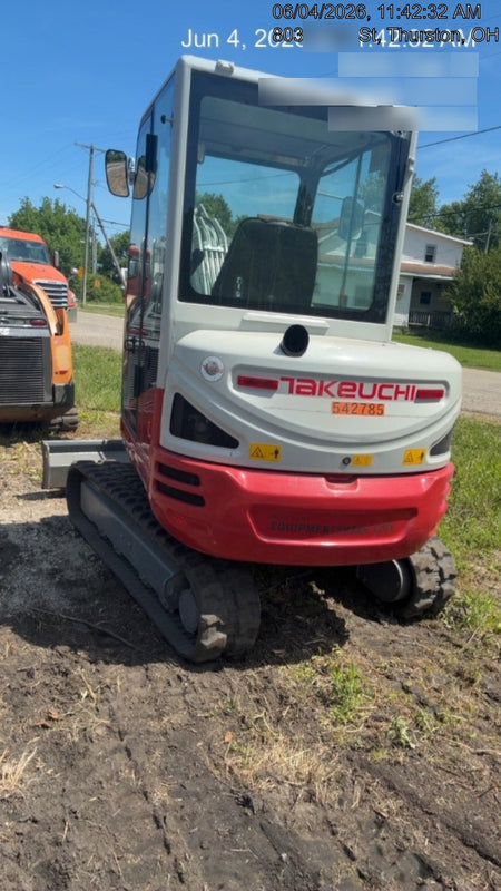 2025 TAKEUCHI TB235-2CR