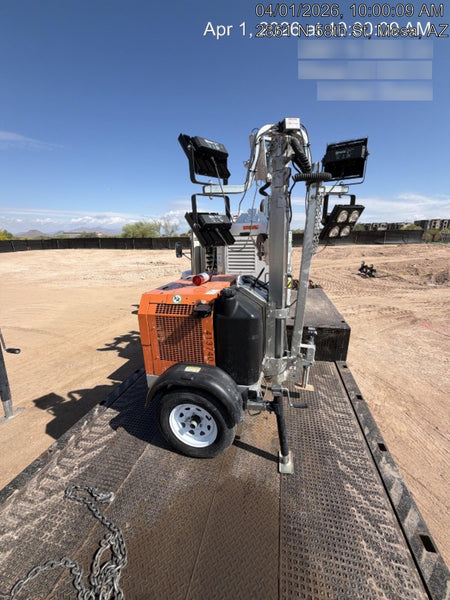 2024 Wanco WLTT-4MM4K Diesel, Deep Sea Controller, Shore Power Plug, Auto Start, (4) 350W LED Floodlights, 4kW Generator, 60 Gal Fuel Tank, 2" Ball, T3