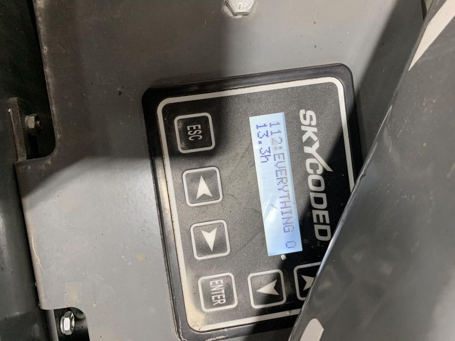 2020 Skyjack SJIII-3219 Solid NM Tires, Half height spring hinged entry gate, Dual Beacons, 800W Inverter