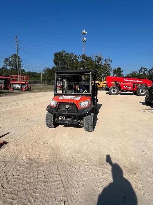 2019 Kubota RTV-X1140W-H 4WD, LED Strobe, Windshield Tempered Glass, Plastic Canopy, Wire Harness Kit, Backup Alarm