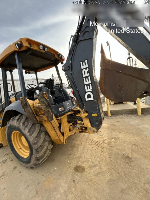 2020 John Deere 310LEP Canopy, 4WD, Standard Stick, Pilot Controls, 2 Way Hydraulics, TAG Manual QC