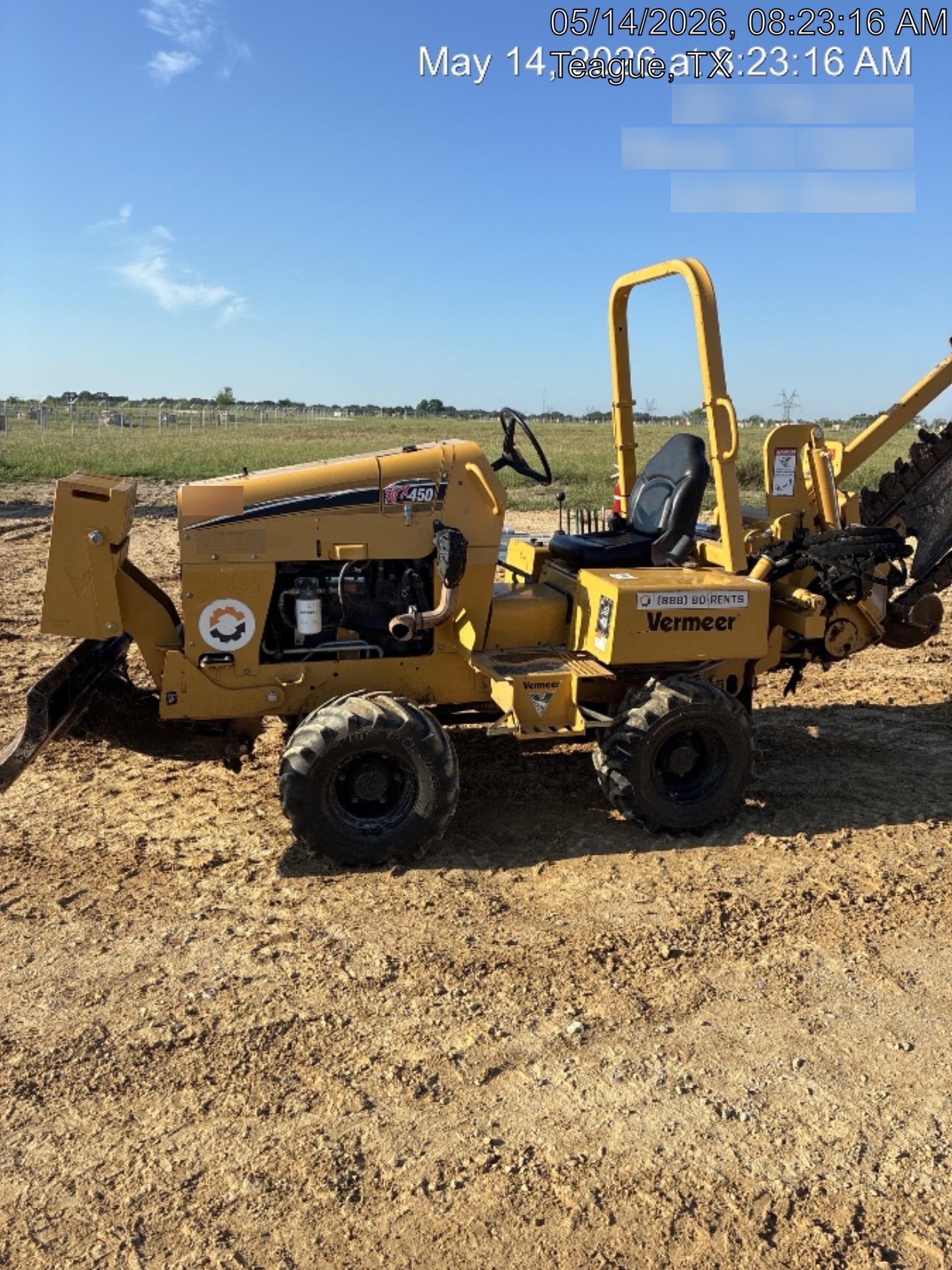 2019 VERMEER RTX450