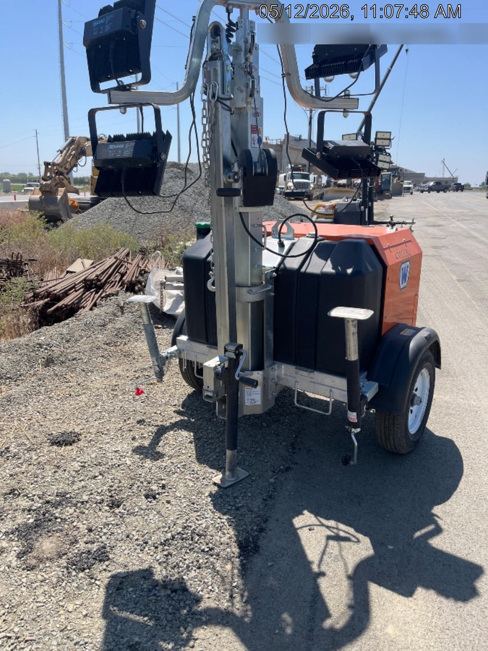 2024 Wanco WLTT-4MM4K Diesel, Deep Sea Controller, Shore Power Plug, Auto Start, (4) 350W LED Floodlights, 4kW Generator, 60 Gal Fuel Tank, 2" Ball, T3