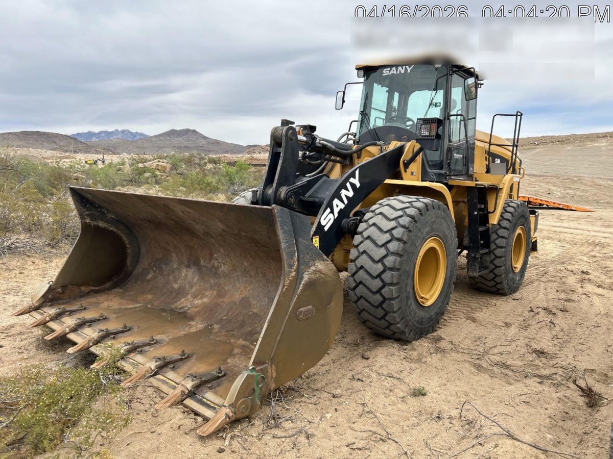 2019 Sany SW405K Tier 4, Cab, 3rd Function Hydraulics Smooth Pin On Bucket