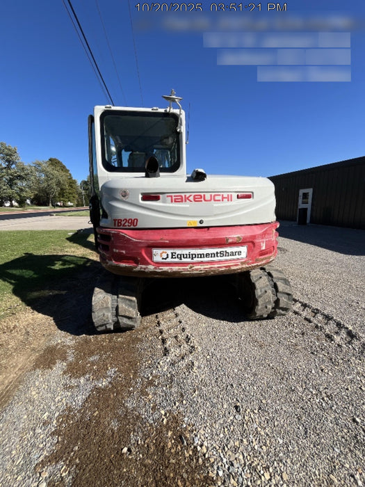 2019 TAKEUCHI TB290