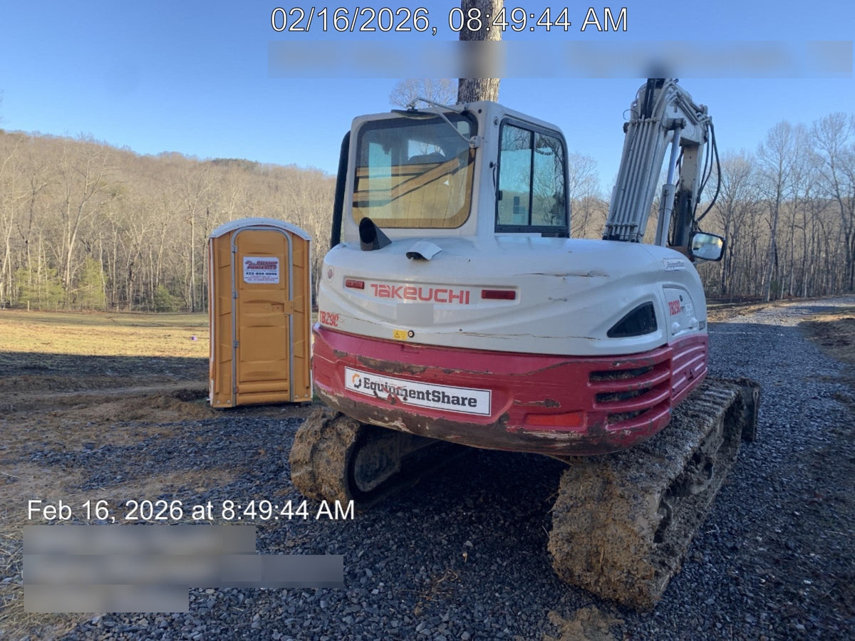 2019 Takeuchi TB290 Takeuchi TB290 Cab/Heat/AC w/Rubber Tracks, Auxiliary Hydraulics, Dozer Blade, Manual QC, 18/24/36" Buckets, Hydraulic Thumb Installed