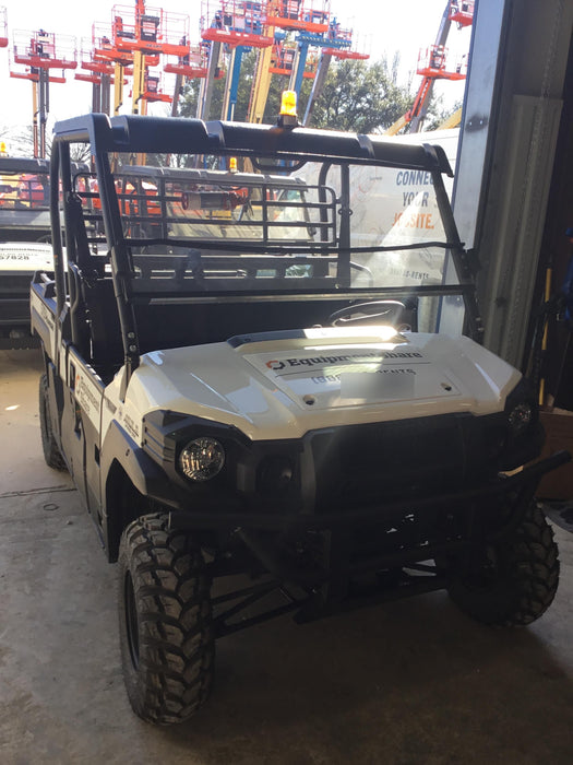 2019 Kawasaki MULE PRO-DX, 2-3 Seat 3 Seater, Standard Options, Backup Alarm, Beacon, Plastic Hard Top, Poly Windshield, Horn Kit