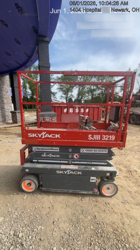 2018 Skyjack SJIII-3219 Standard Rental Specs