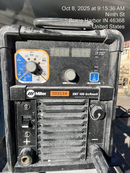 2025 MILLER ELECTRIC XMT 400