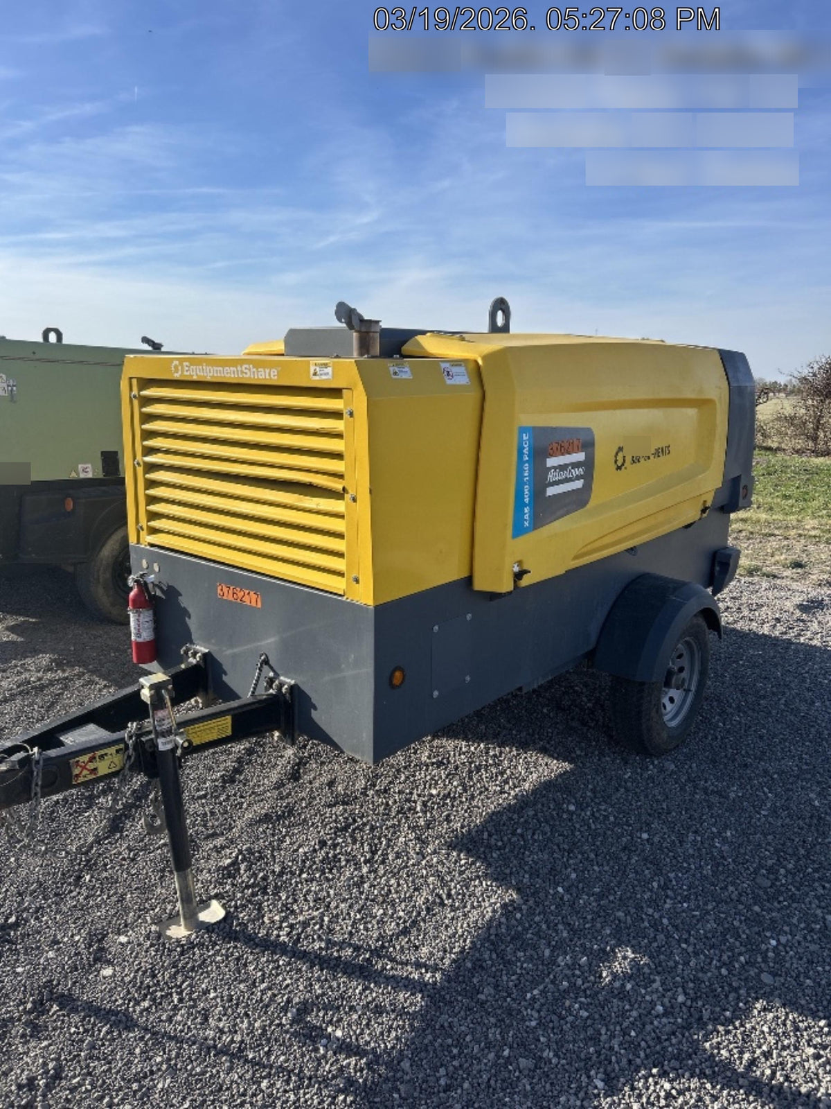 2023 ATLAS COPCO XAS 400-150 PACE