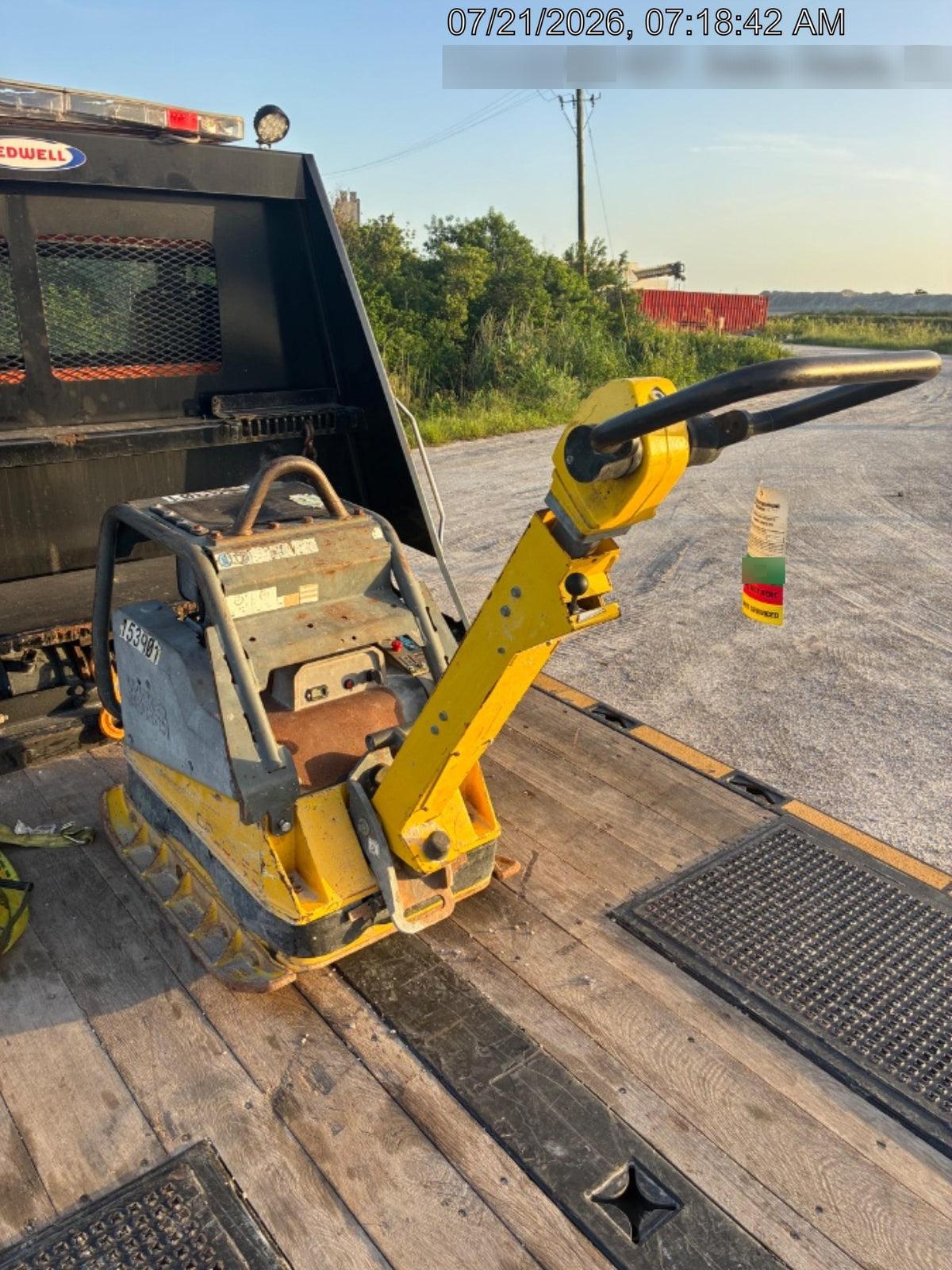 2021 Wacker Neuson DPU6555 DSL Vibroplate