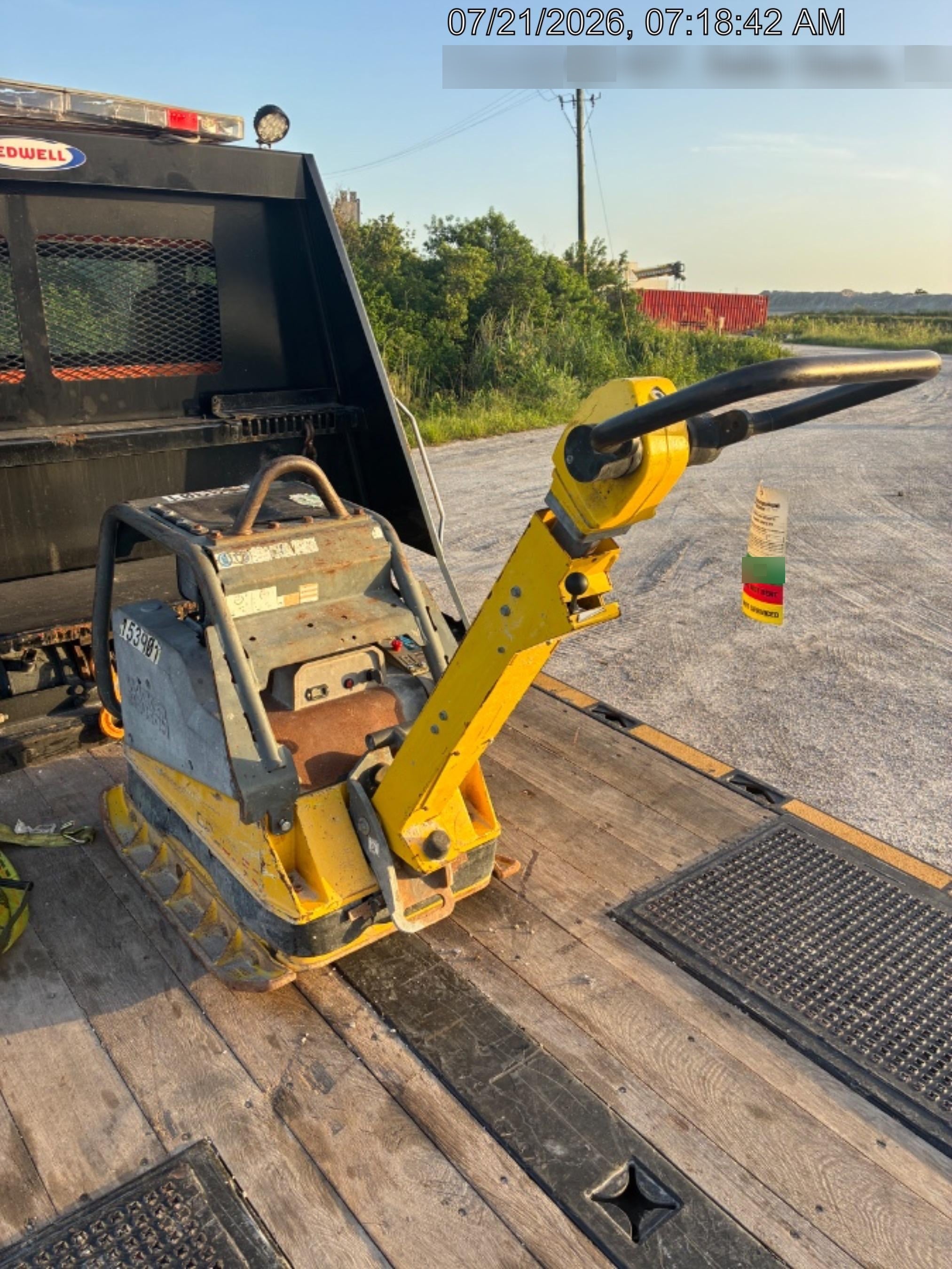 2021 Wacker Neuson DPU6555 DSL Vibroplate