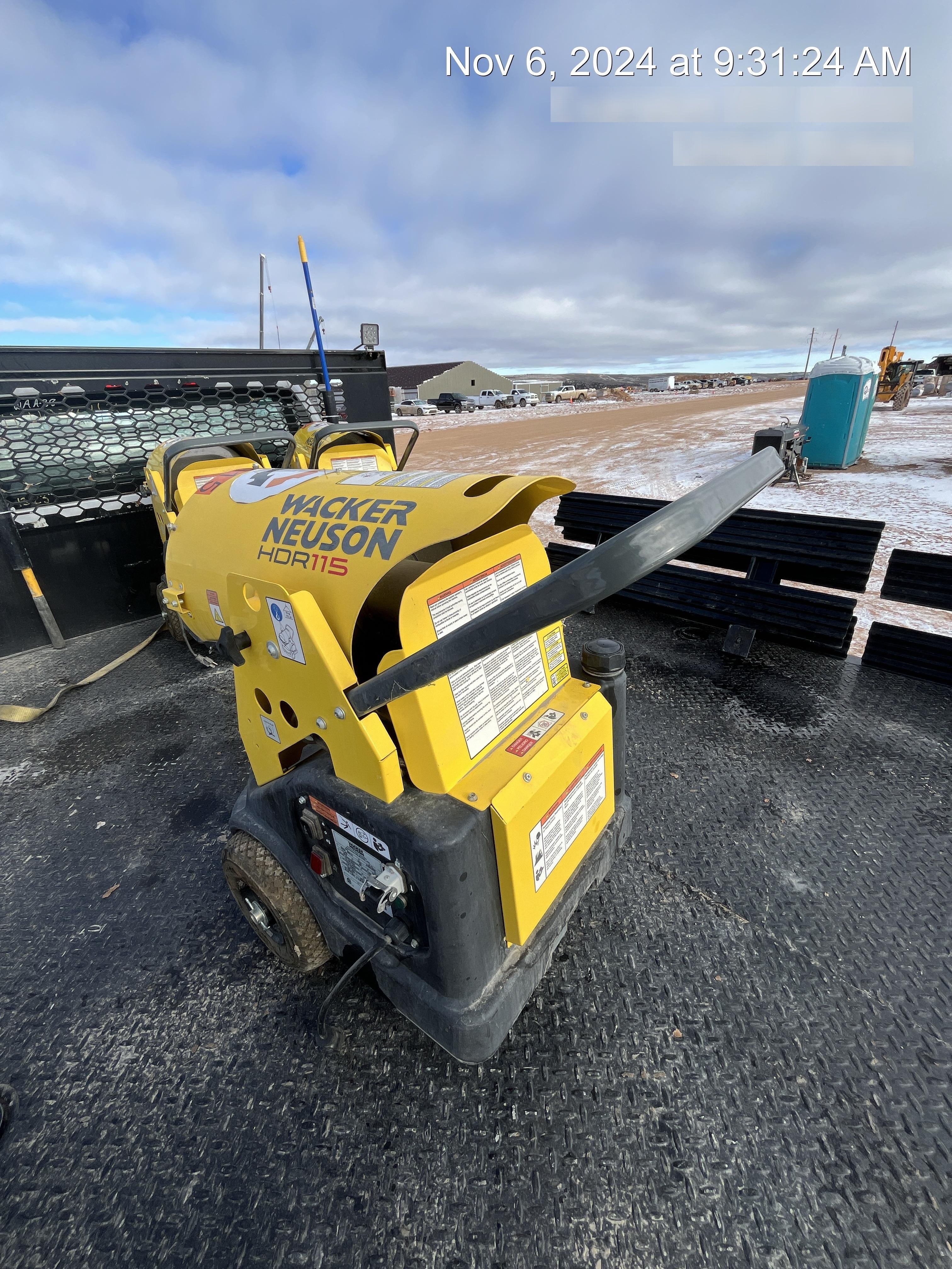 2019 WACKER NEUSON HDR115