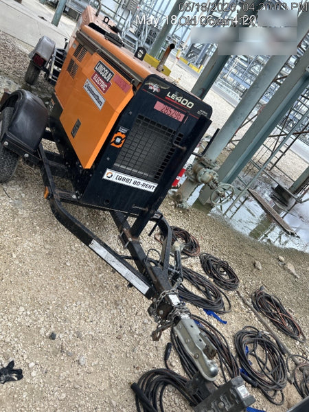 2022 Lincoln Electric LE400 Kubota V1505, Trlr, Cable Rack, Light Kit, ES Decals, T3