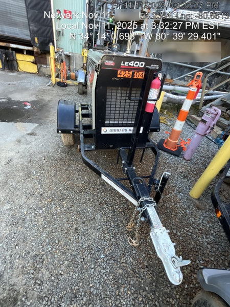 2024 Lincoln Electric LE400 Kubota V1505, Trlr, Cable Rack, Light Kit, ES Decals, T3