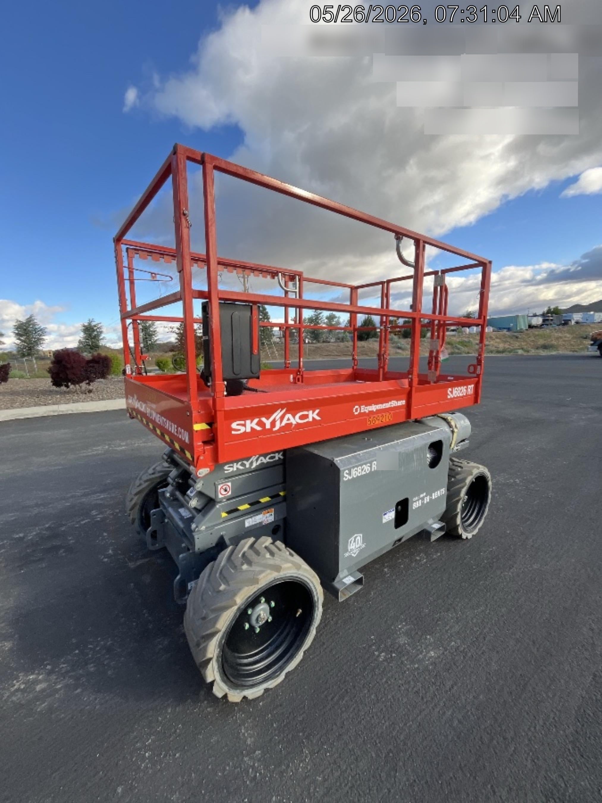 2025 SKYJACK SJ6826 RT