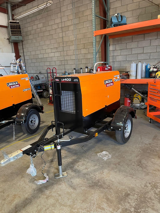 2022 Lincoln Electric LE400 Kubota V1505, Trlr, Cable Rack, Light Kit, ES Decals, T3