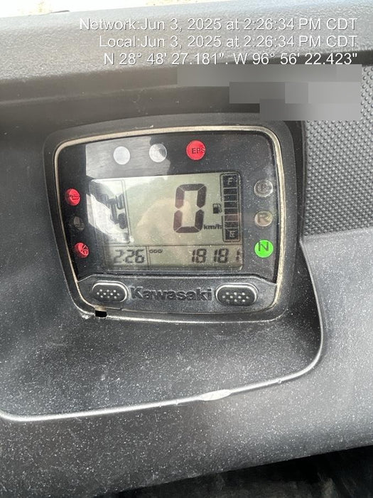 2019 Kawasaki MULE PRO-DX 3 Seater, Standard Options, Backup Alarm, Beacon, Plastic Hard Top, Poly Windshield, Horn Kit