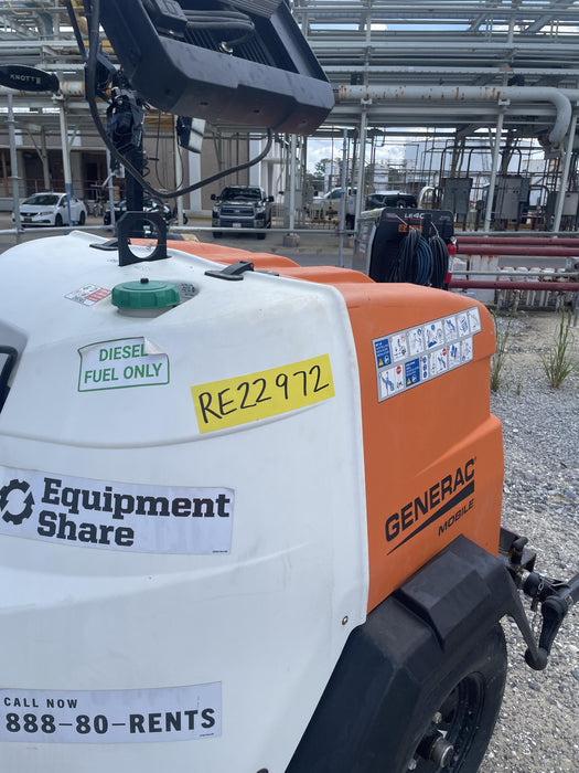 2023 Generac MLT2 Diesel, Flex Switch 120V Input, Powerzone Controller, 
(4) 320W LED Lights, 4kW Generator, 39.9 Gal Fuel Tank, 2" Ball, T3