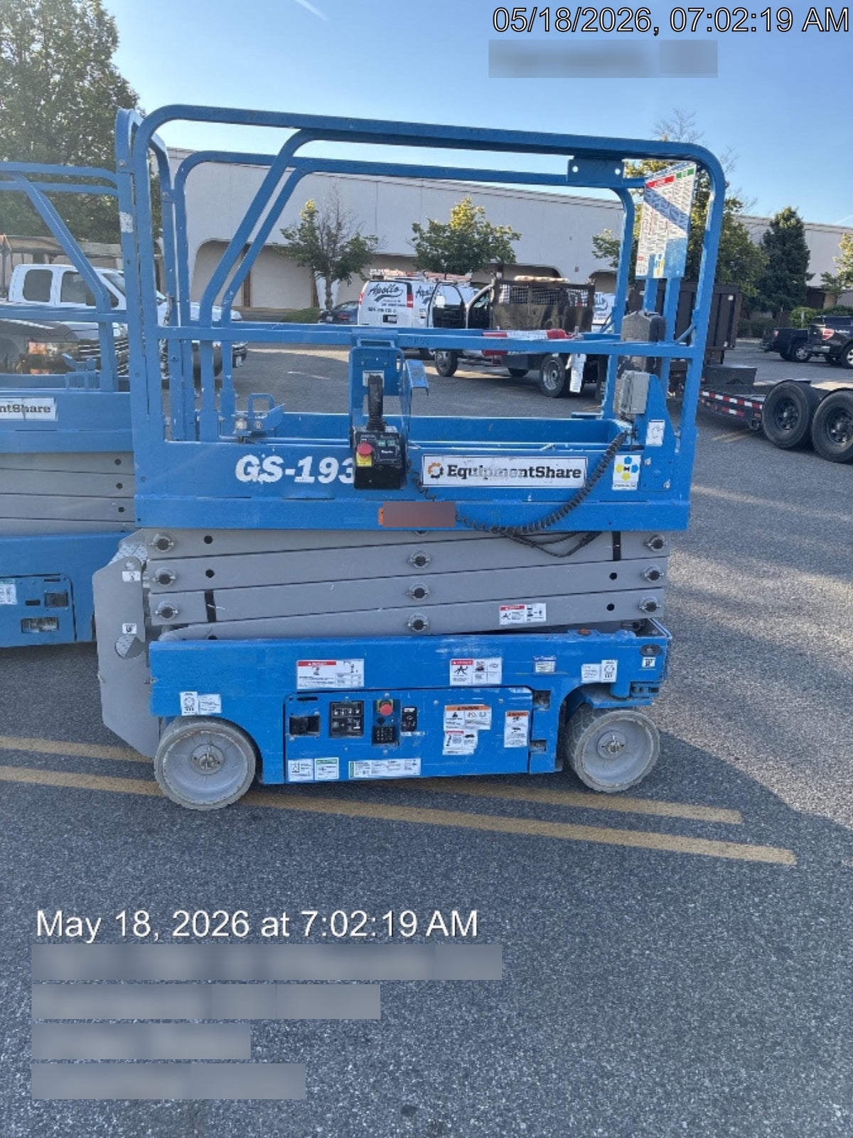 2020 Genie GS-1930 Standard Machine, 800W Inverter