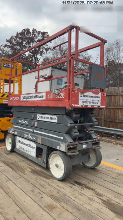 2019 Skyjack SJIII-3226 Standard Options, Trojan Batteries