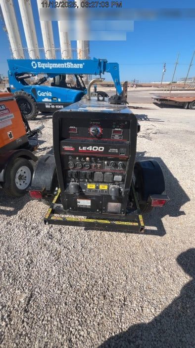 2024 Lincoln Electric LE400 Kubota V1505, Trlr, Cable Rack, Light Kit, ES Decals, T3