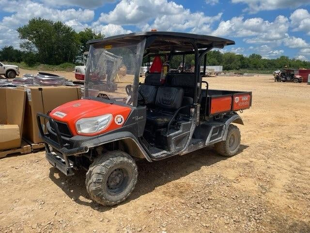 2021 Kubota RTV-X1140W-H Plastic Canopy, Windshield Acrylic Clear, LED Strobe Light, Wire Harness Kit, Back up Alarm