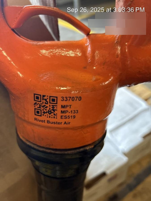 2023 MICHIGAN PNEUMATIC MP-133-ORANGE-NEP