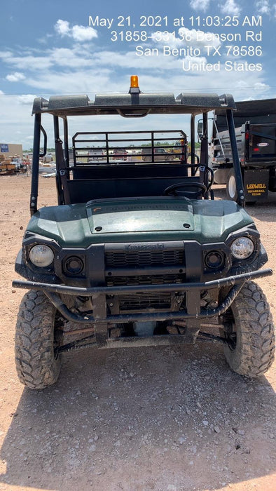 2019 Kawasaki Mule PRO-DXT Standard Options, Backup Alarm, Beacon, Plastic Hard Top, Poly Windshield, Horn Kit